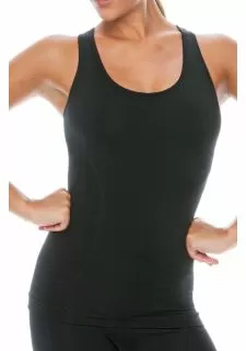 Control Body 212184 Sporty Tank Top With Bra Nero