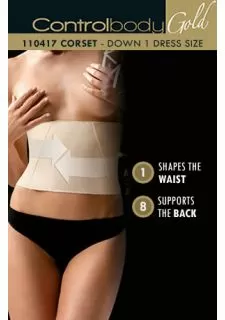 Control Body 110417G Corset Bianco