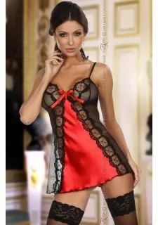 Michele Chemise Red