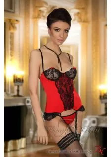 Shirley Corset Red