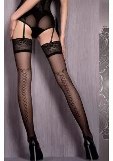 Ballerina 421 Hold Ups Nero (Black)