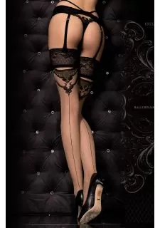 Ballerina 314B Hold Ups Nero (Black)