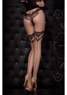 Ballerina 308 Tights Nero (Black) / Skin