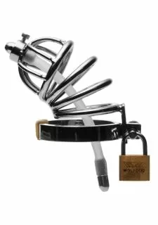 Master Series Stainless Steel Chastity Cage
