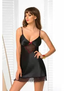 Barbara Nightdress Black