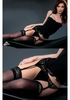 Gabriella Calze Shadow 220 Hold Ups Nero