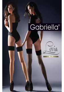 Calze Lovia Hold Ups Nero