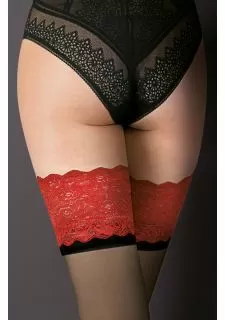 Victoria Hold Ups Black/Red