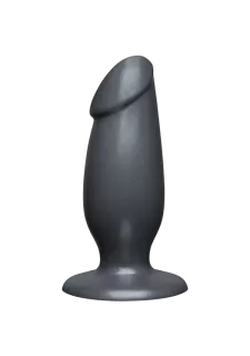Doc Johnson American Bombshell - Fat Man - Gun Metal Dildo