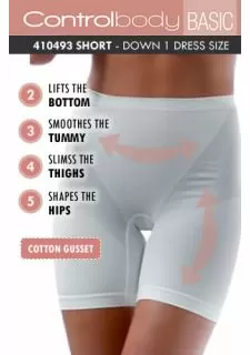 Control Body 410493 Shaping Short Skin