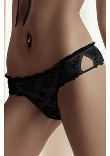 Roza Carmen Black Thong
