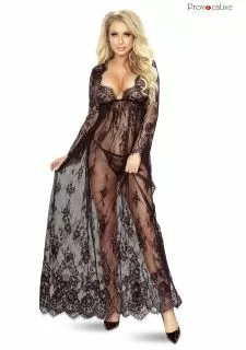 PR5080 So Elegant Robe Black