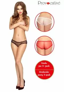 Invitation au Plaisir Shorty 3 Pack