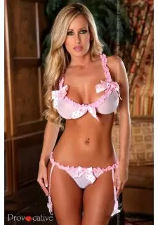 Fleur d'Eté Set White/Pink