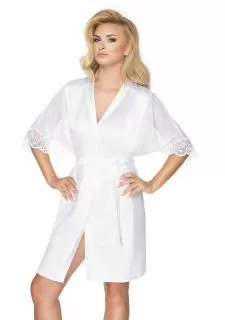 Irall Sharon Dressing Gown White
