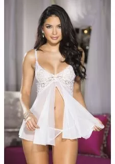 Shirley of Hollywood SoH 3271 Strappy Lace Babydol