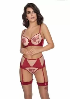 Roza Mehendi Thong Claret
