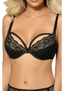 Roza Kena Black Push Up Bra