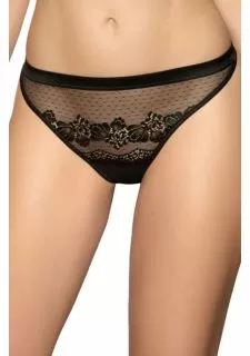 Roza Ellba Black Thong