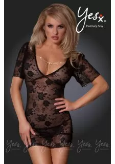 YesX YX642 Dress Set Black