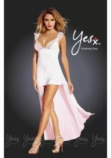 Yesx YX161 Dress/Thong White