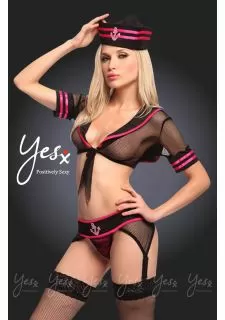 YesX YX105 Saucy Sailor Rose/Black