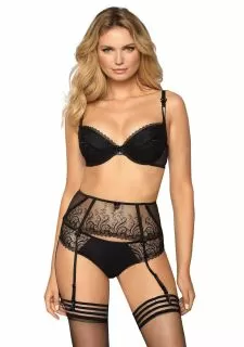 Roza Anuk Suspender Belt Black
