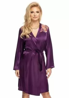 Irall Shelby Dressing Gown Purple