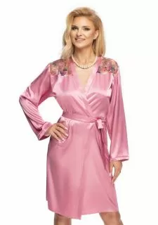 Irall Shelby Dressing Gown Dusty Rose