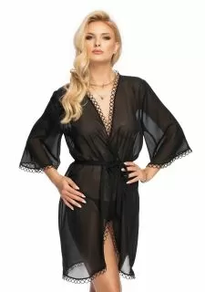 Irall Erotic Sadia Dressing Gown Black