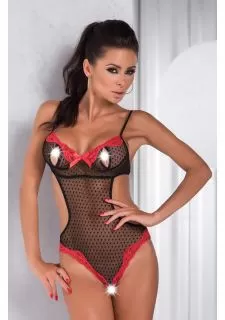 Irall Erotic Letizia Body Black/Red