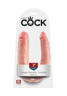 King Cock Large Double Trouble