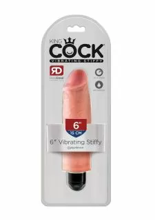 King Cock 6 Inch Vibrating Stiffy