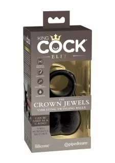King Cock Elite Vibrating Silicone Balls