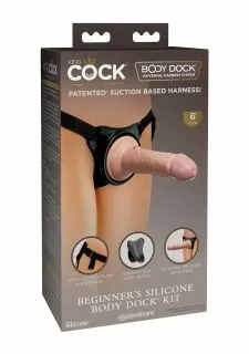 King Cock Elite Beginner's Silicone Body Dock Kit
