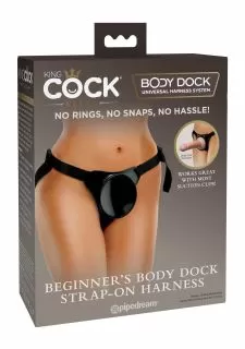 King Cock Elite Beginner's Body Dock Strap-On Harness