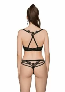 Roza Lisbet Black THONG