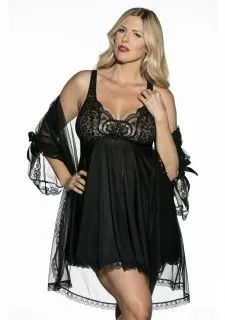 Shirley of Hollywood XX3595 Lace Babydoll