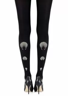 Zohara "What The Shell" Black Tights