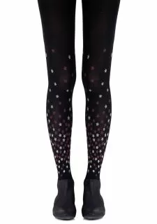 Zohara "Rise And Shine" Burgundy Tights