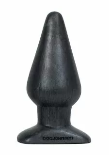 Platinum Premium Silicone Butt Plug - The Super Big End - Grey