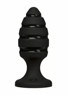Platinum Premium Silicone Butt Plug - The Blast - Black