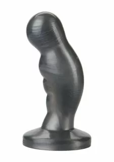 Platinum Premium Silicone Butt Plug - The P-Plug - Grey