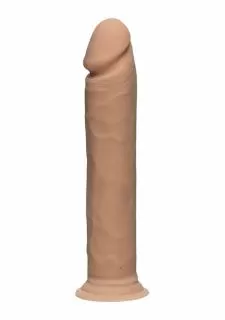 The D™ - Realistic D - ULTRASKYN™ 10" Dildo - Vanilla