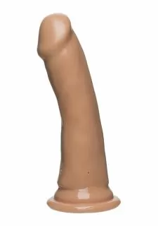 The D™ - Slim D - FIRMSKYN™ 6" Dildo - Vanilla