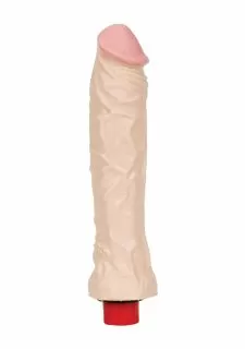 The Naturals - Heavy Veined Dong Twist Bottom - Thin - 8 inch Dildo