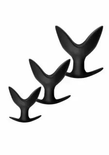 Master Series Ass Anchor 3 Piece Silicone Anal Anchor