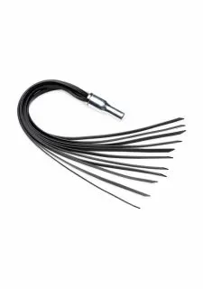Zeus Deluxe ZS Twilight Flogger Silicone E-stim Wand Attachment