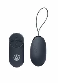 Master Series Thunder Egg 21X Silicone Vibrator with Remote Control