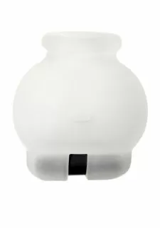 PerfectFitBrand Bull Bag Buzz Vibrating Ball Stretcher -Transparent
